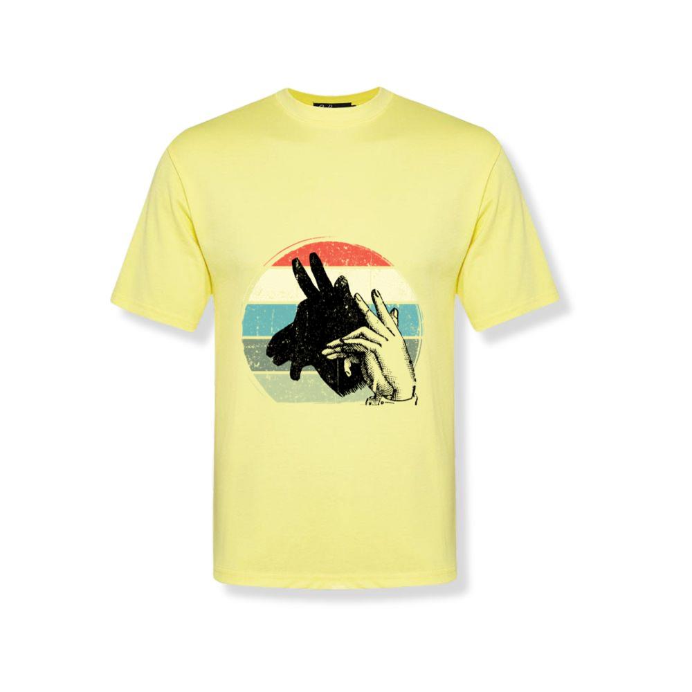 Donkey Shadow Art Animal Rescue Farm Animal Lover Design T-Shirts