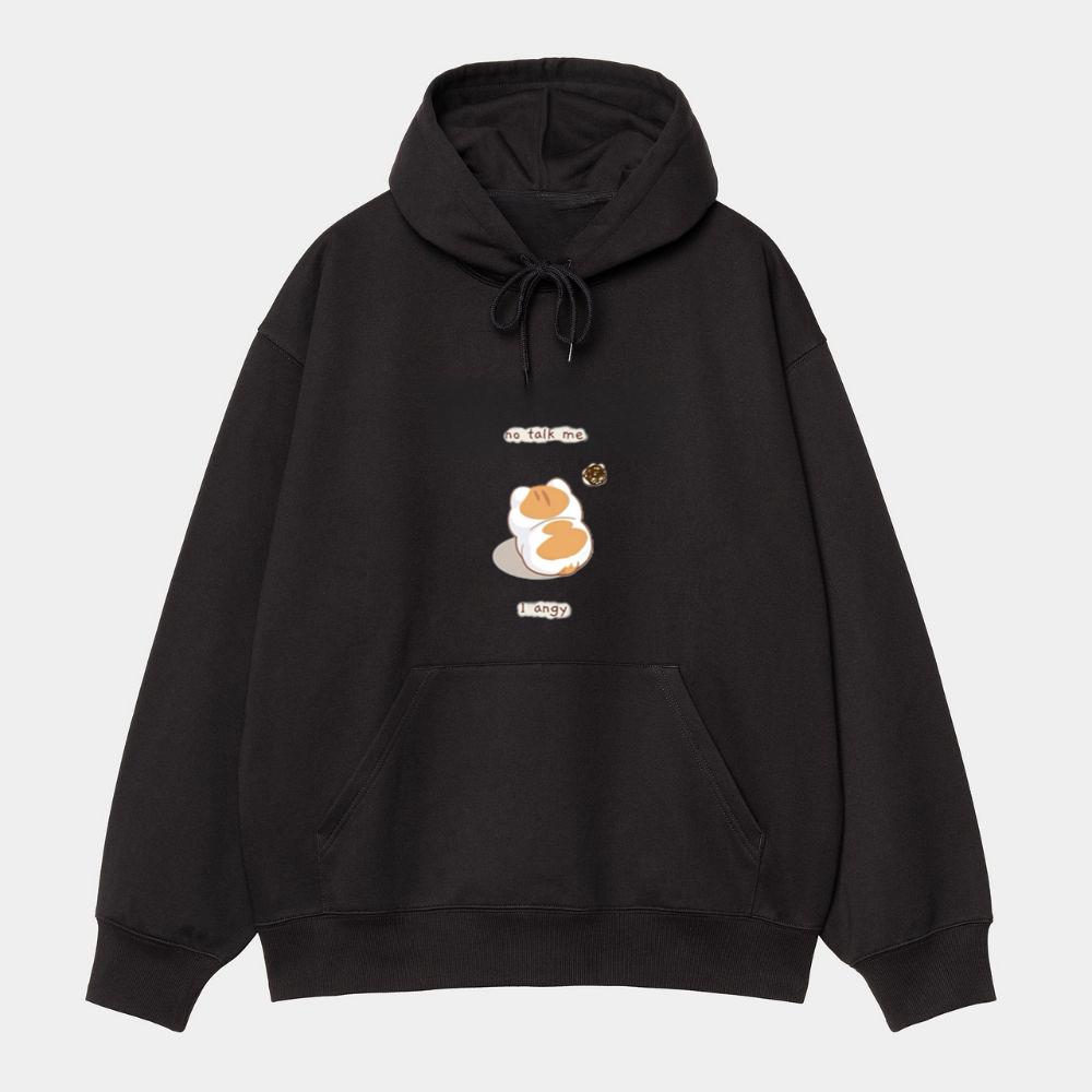 Don't Disturb the Angy Cat Hoodie