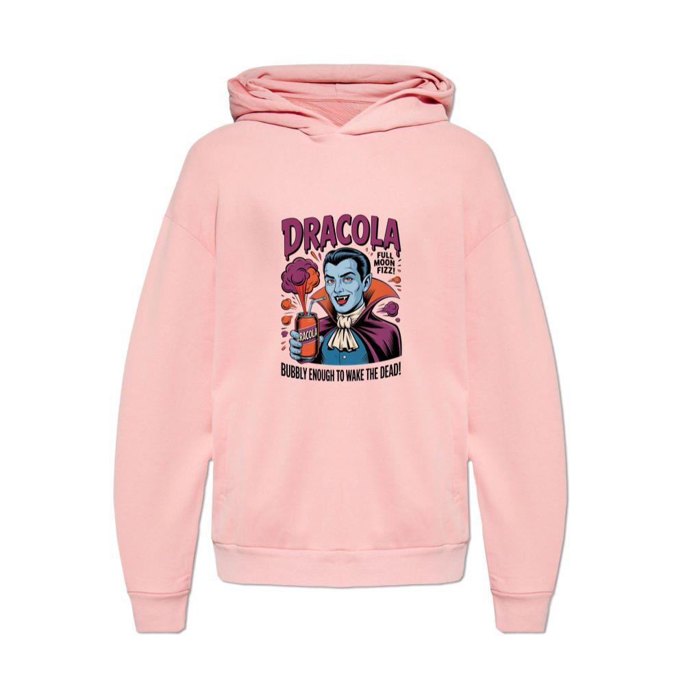 Dracula Retro Vampire Funny Drink Poster Style Hoodies