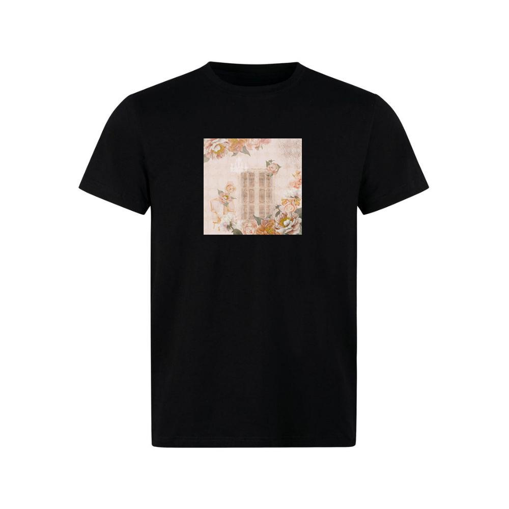 Dreamy Floral Collage with Rotary Phone TShirts Unimaxsports