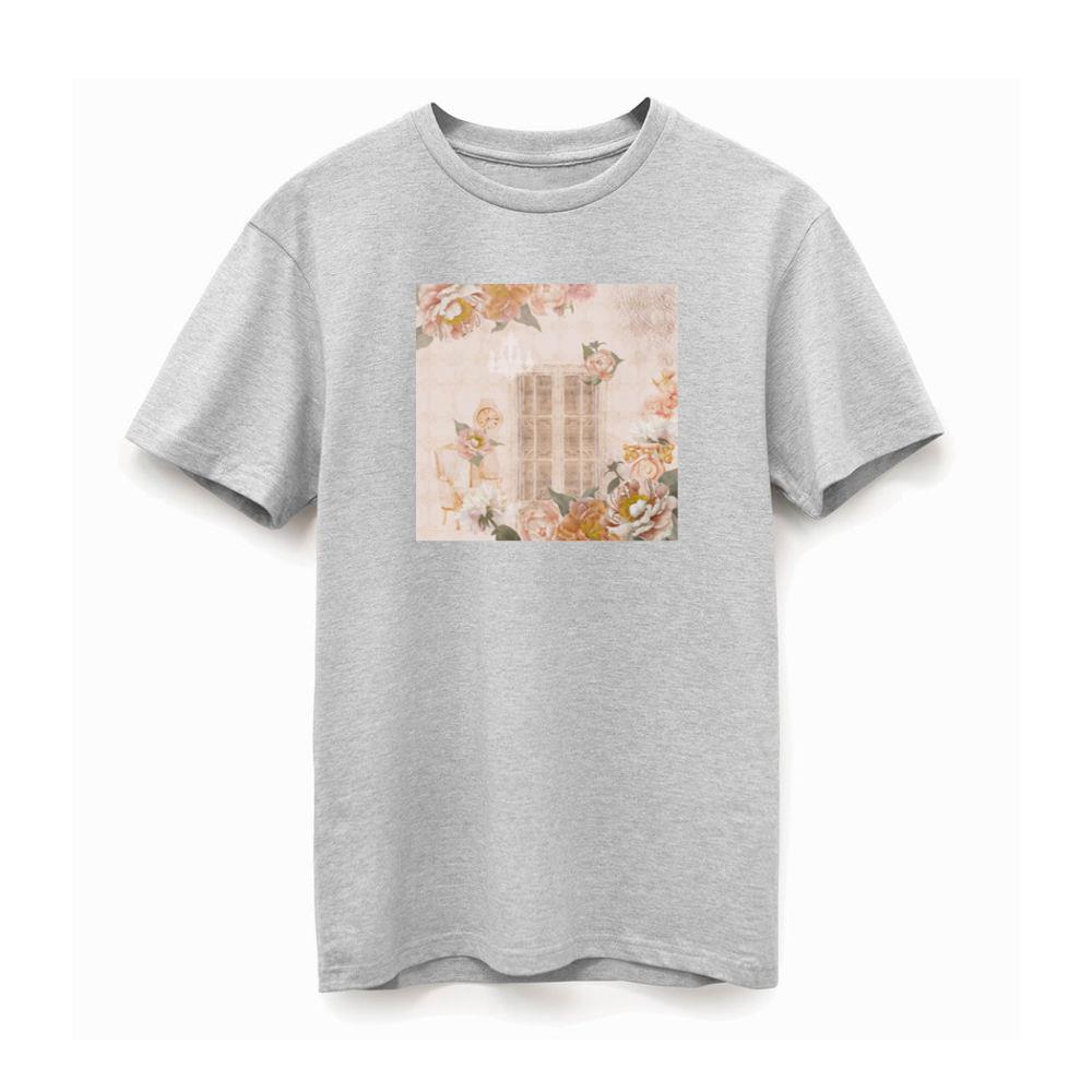 Dreamy Floral Collage with Rotary Phone T-Shirts