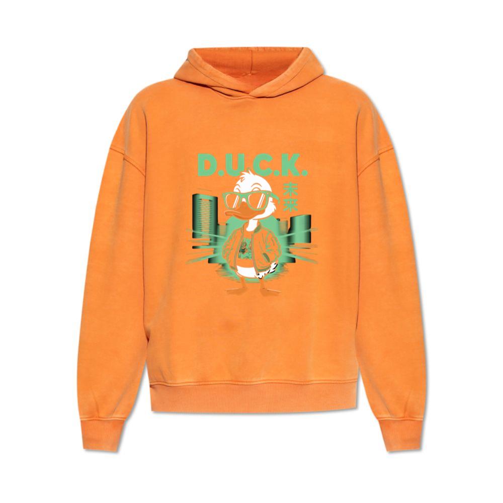 Duck Cool Streetwear Cartoon Character Hoodie
