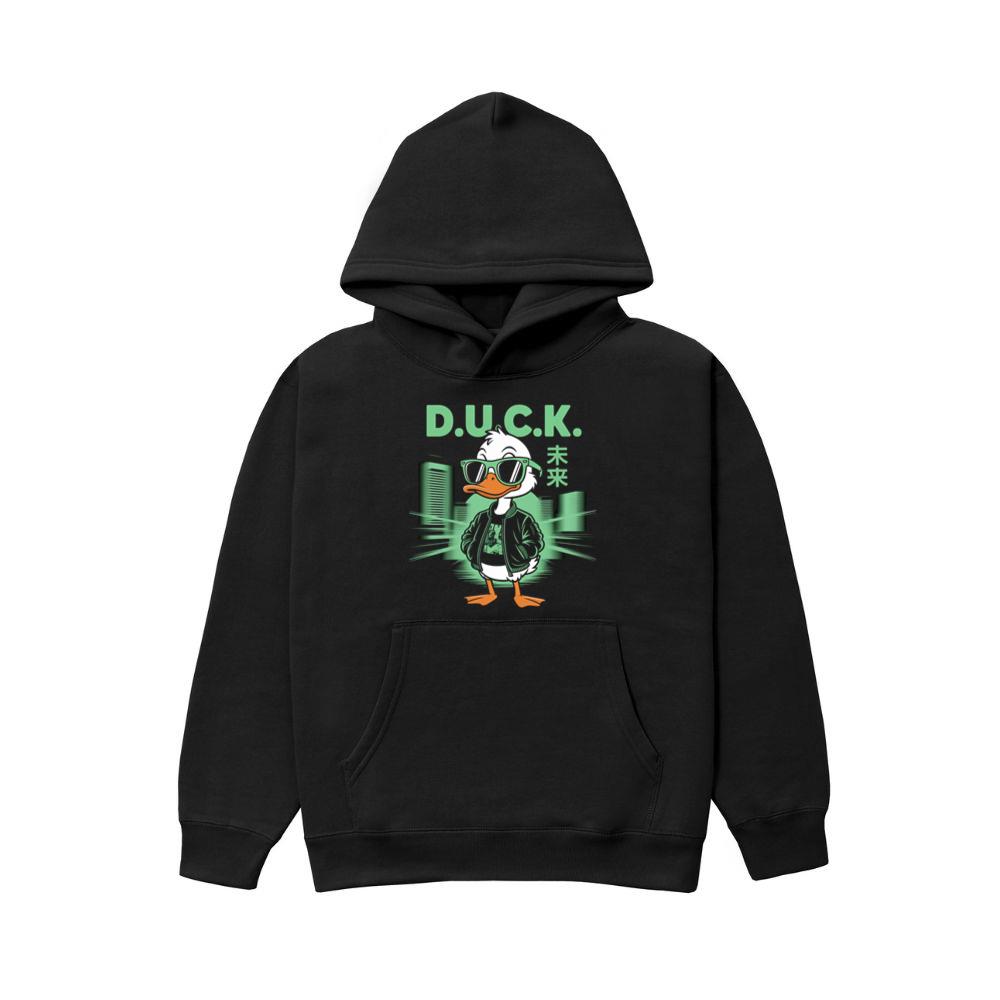 Duck Cool Streetwear Cartoon Character Hoodie