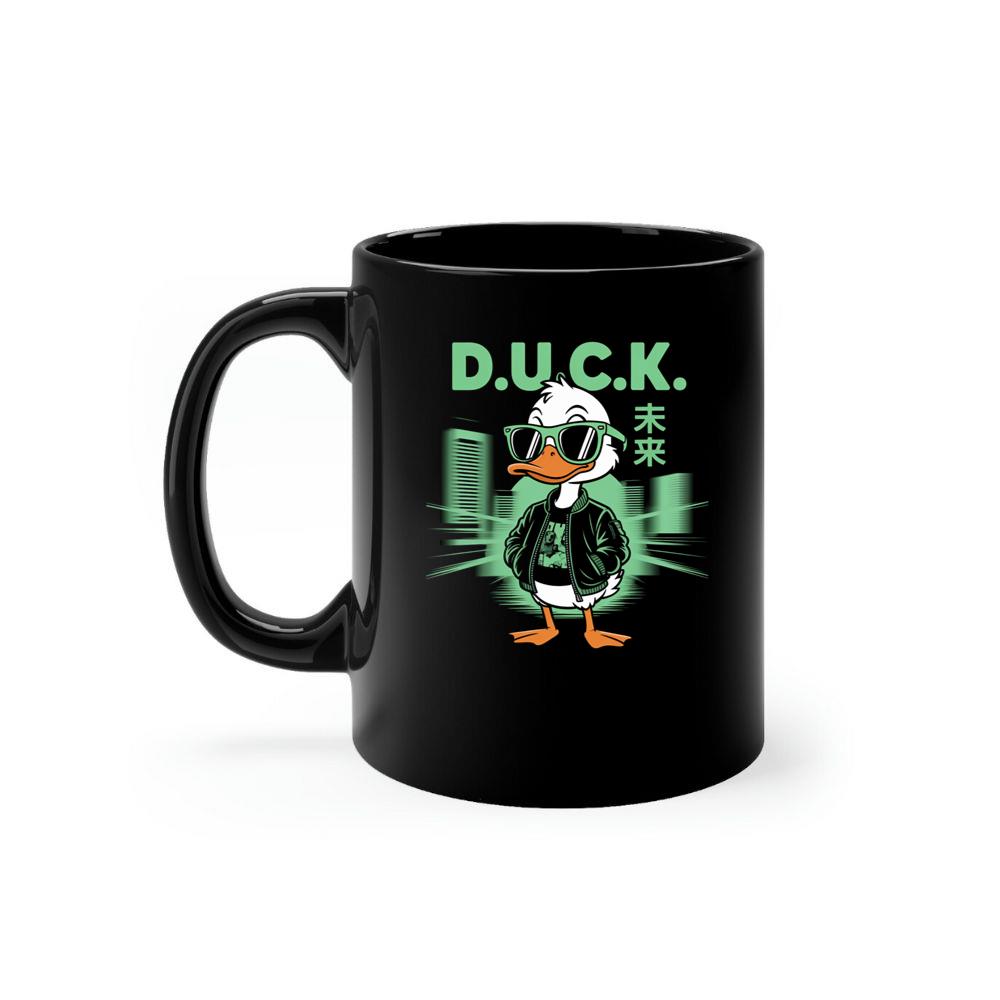 Duck Cool Streetwear Cartoon Character Mug