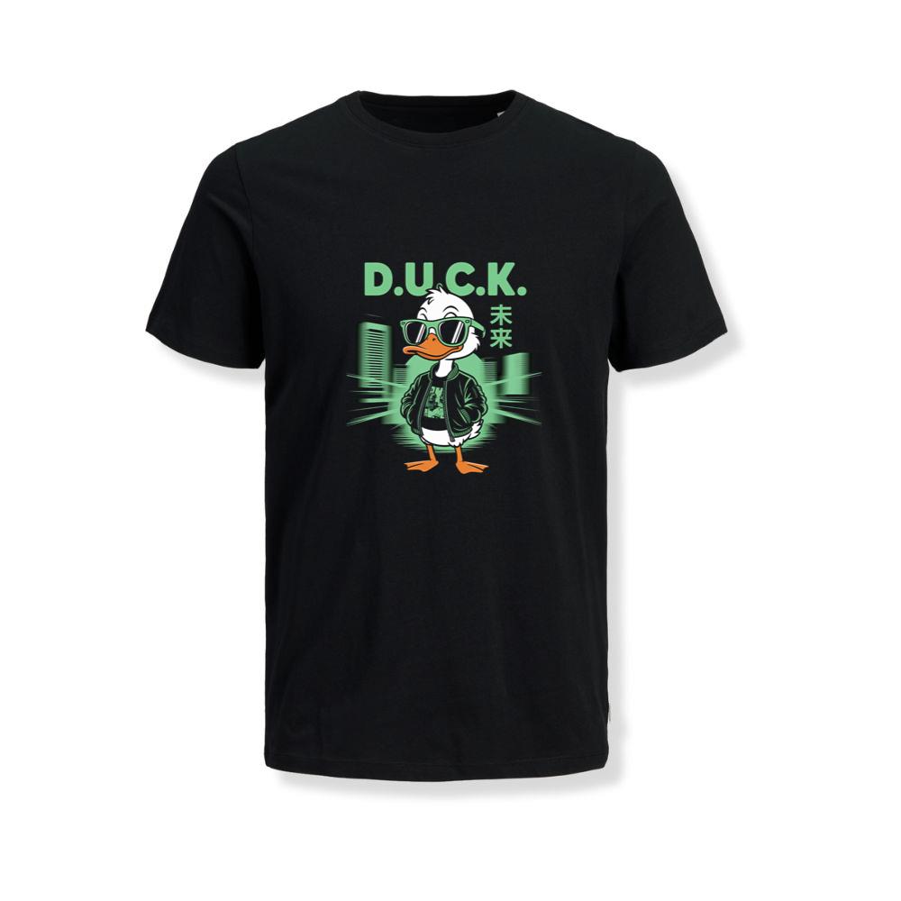 Duck Cool Streetwear Cartoon Character T-Shirts