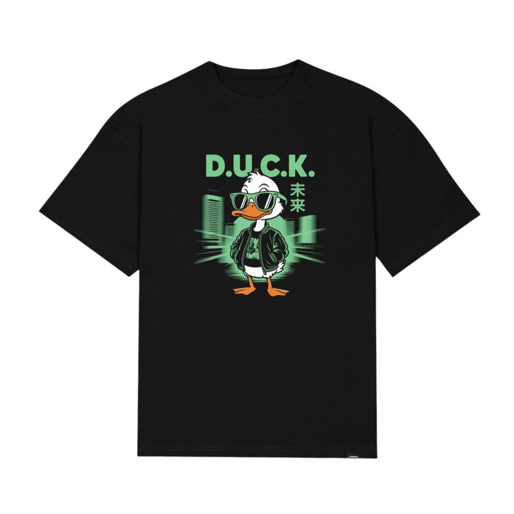 Duck Cool Streetwear Cartoon Character T-Shirts