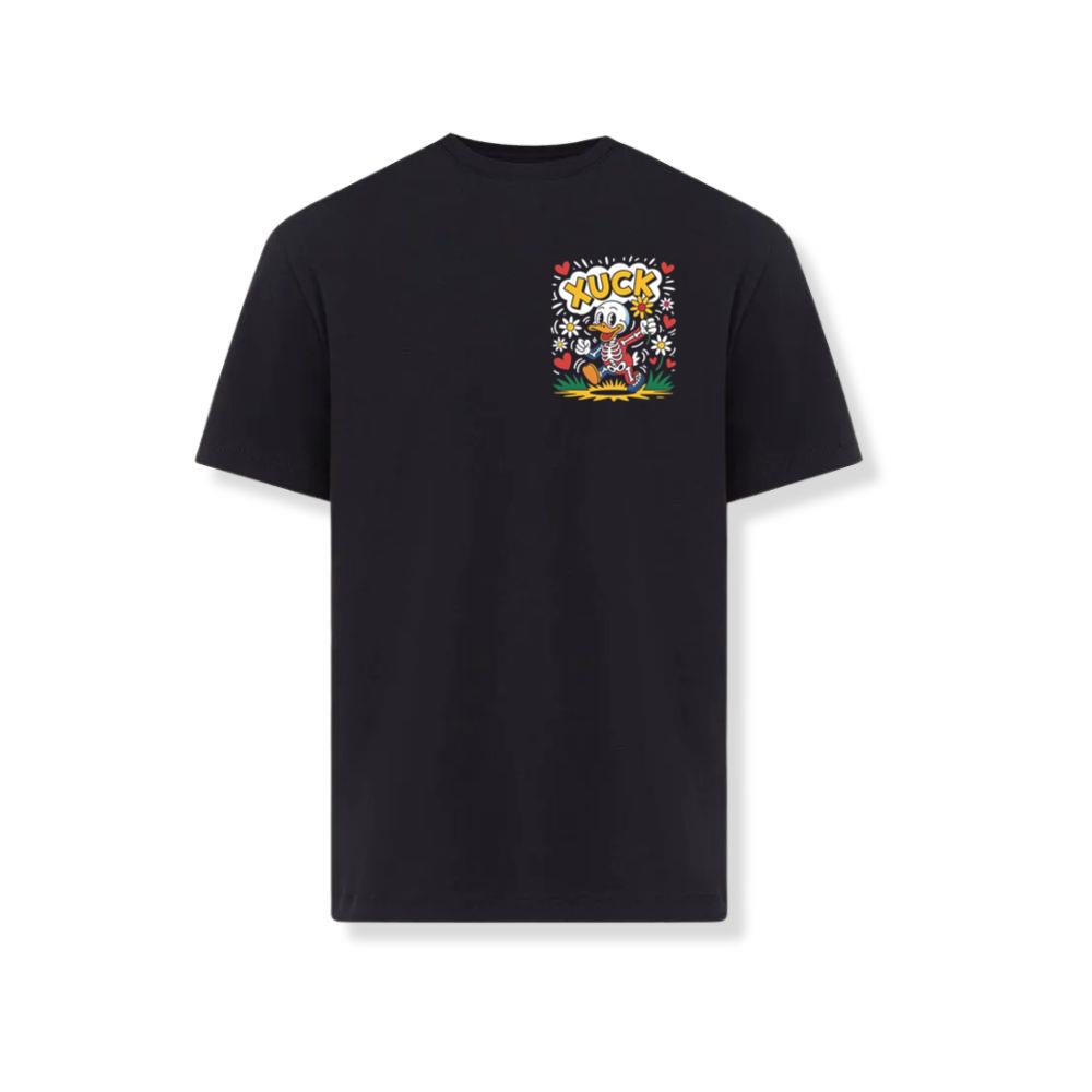 Duck Love Retro Cartoon Graphic T-Shirt