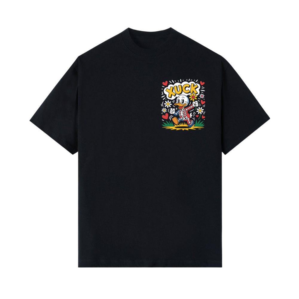 Duck Love Retro Cartoon Graphic T-Shirts