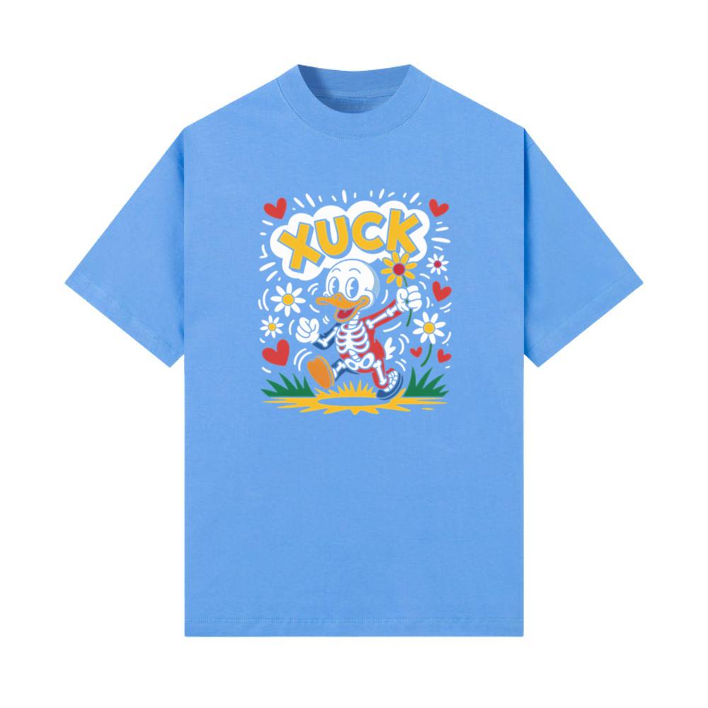 Duck Love Retro Cartoon Graphic T-Shirts