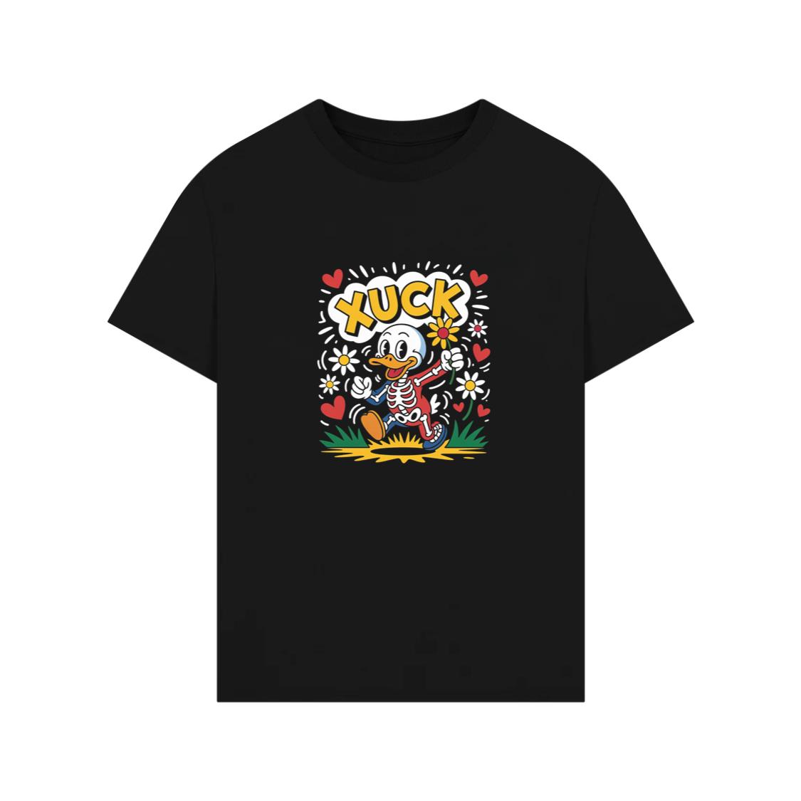 Duck Love Retro Cartoon Graphic T-Shirts