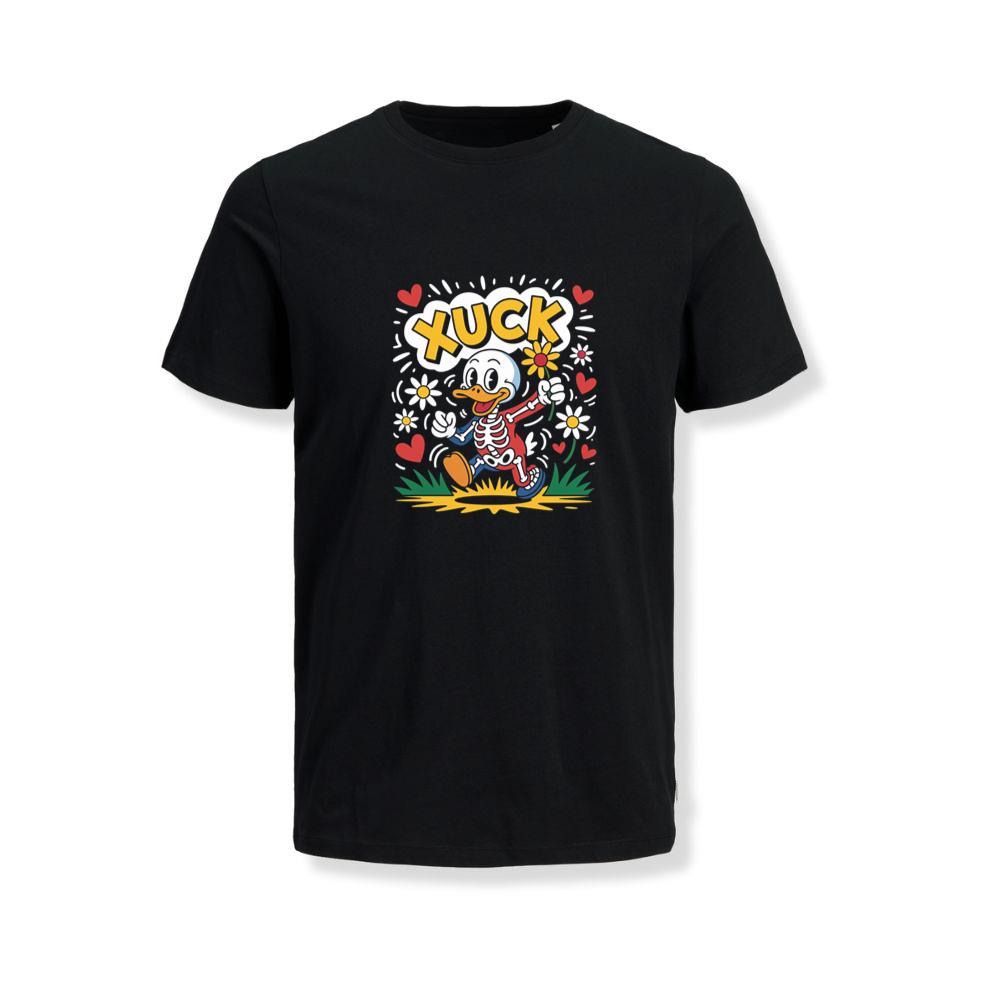 Duck Love Retro Cartoon Graphic T-Shirts