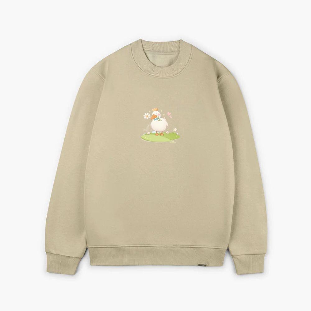 Duck Prince with a Daisy Sweatsrhits