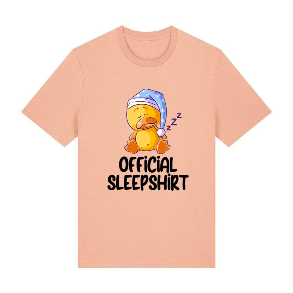 Duck with Nightcap Sleeping Official Sleep Shirt T-Shirts