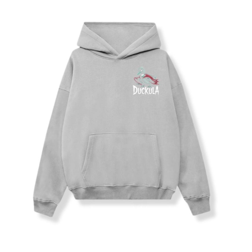 Duckula Skeleton Duck Horror Cartoon Graphic Hoodie