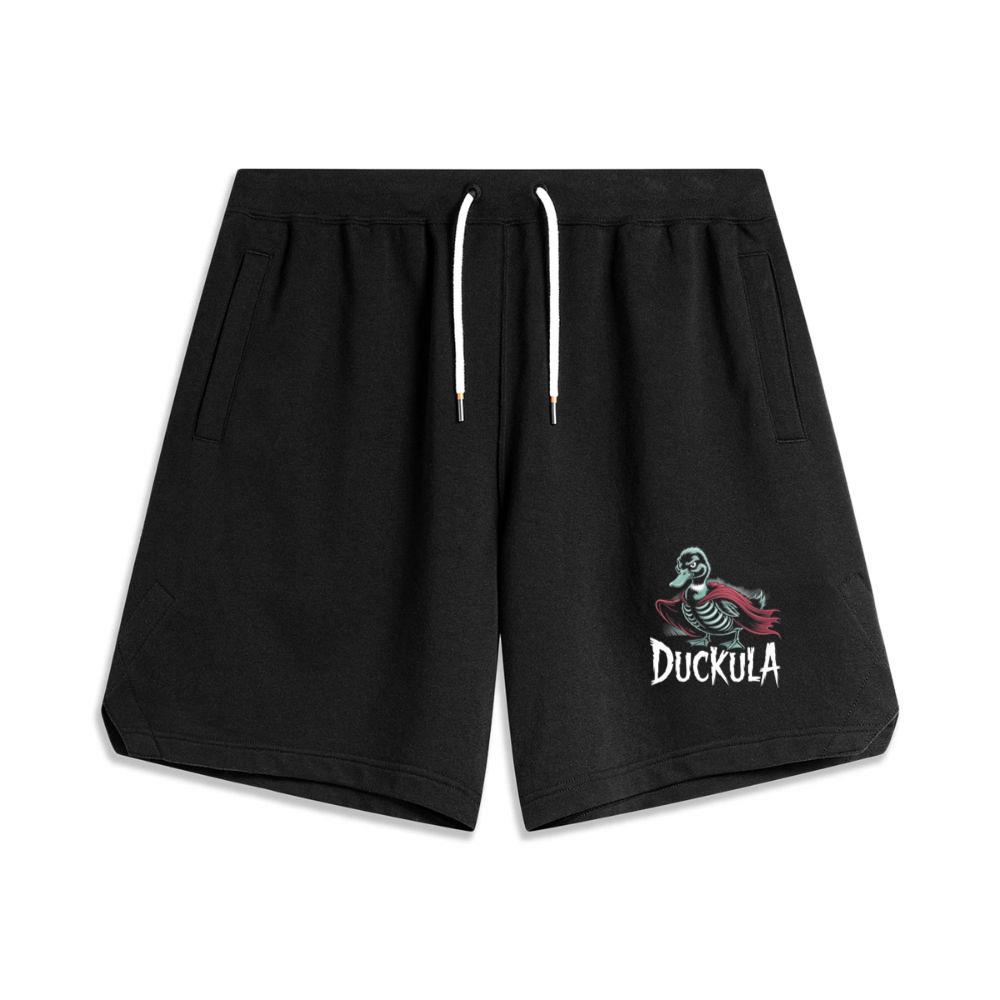 Duckula Skeleton Duck Horror Cartoon Graphic Men's Basketball Shorts