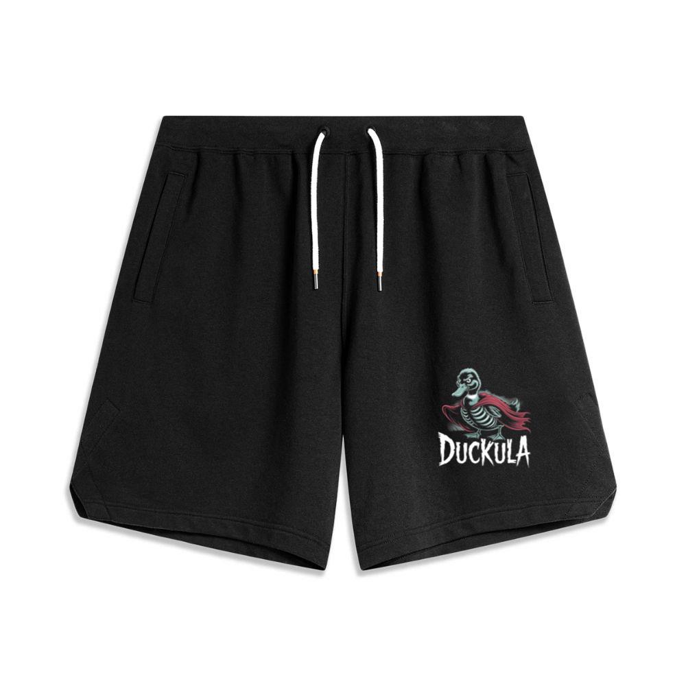 Duckula Skeleton Duck Horror Cartoon Graphic Men's Basketball Shorts