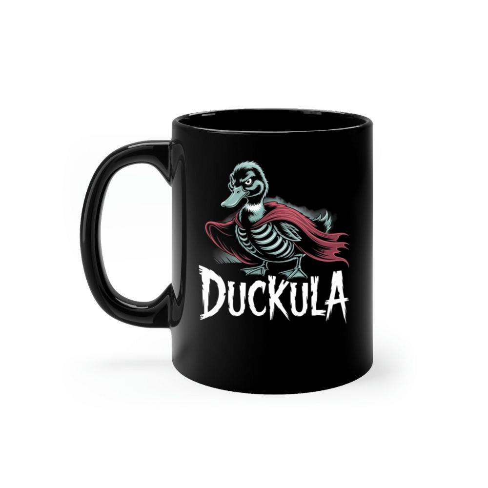 Duckula Skeleton Duck Horror Cartoon Graphic Mug