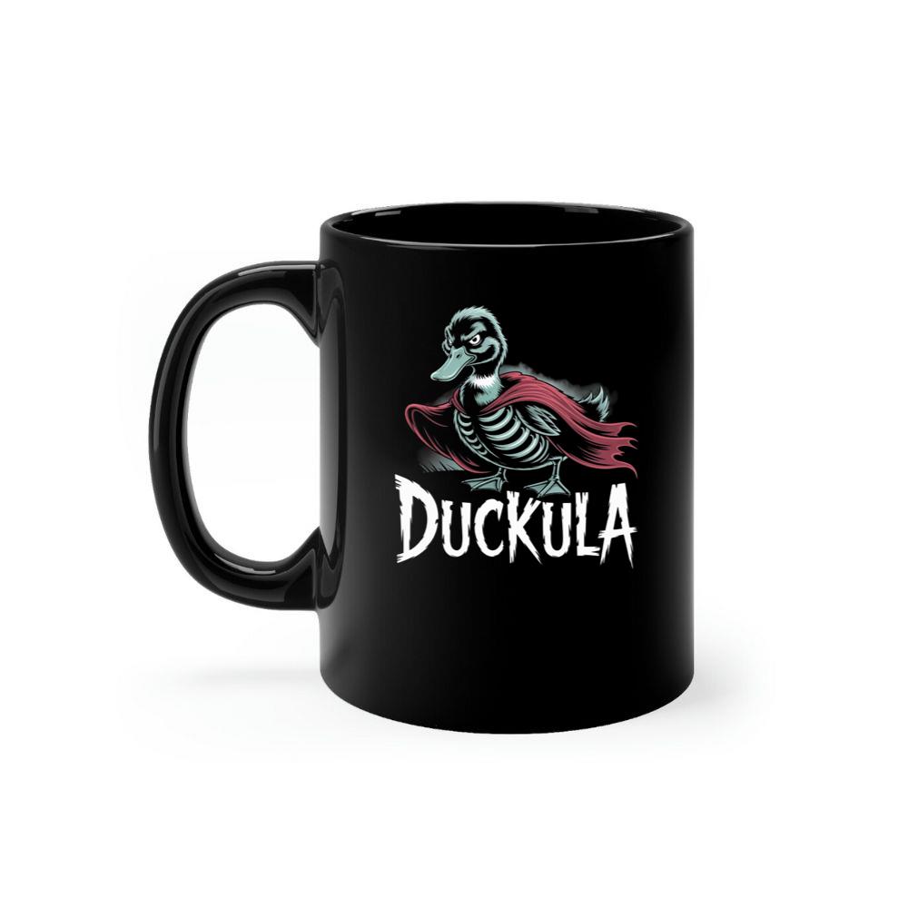Duckula Skeleton Duck Horror Cartoon Graphic Mug