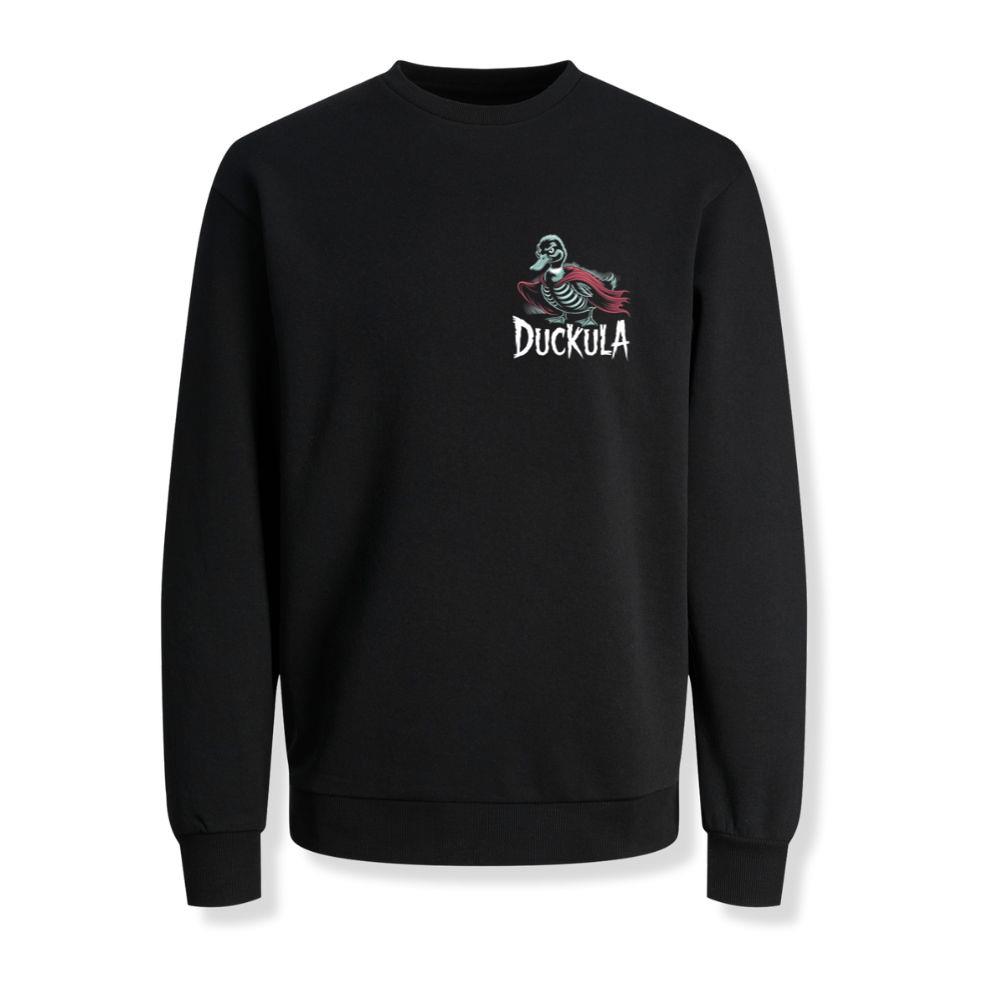 Duckula Skeleton Duck Horror Cartoon Graphic Sweatshirt