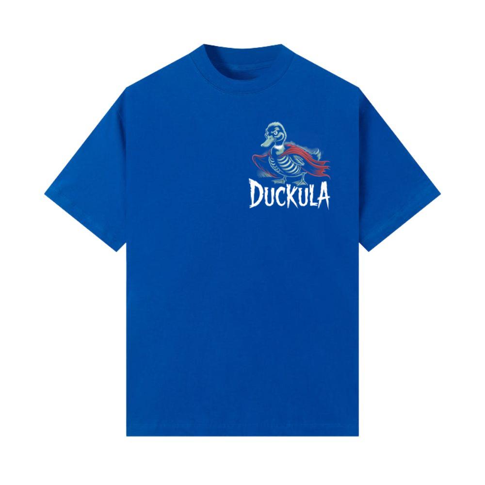 Duckula Skeleton Duck Horror Cartoon Graphic T-Shirt - Ảnh 2