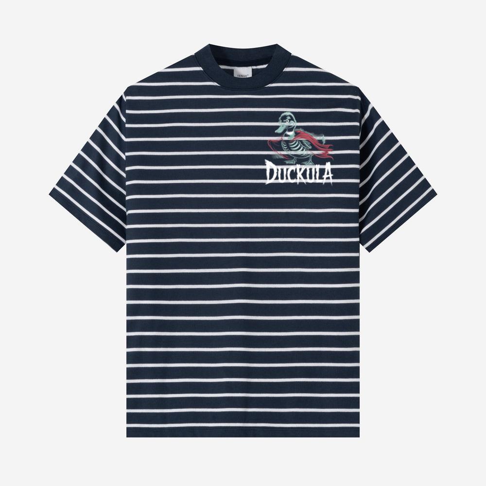 Duckula Skeleton Duck Horror Cartoon Graphic T-Shirt