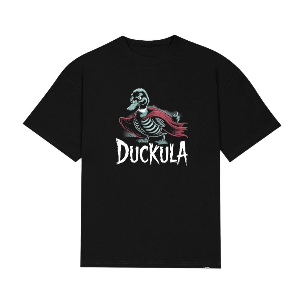 Duckula Skeleton Duck Horror Cartoon Graphic T-Shirts