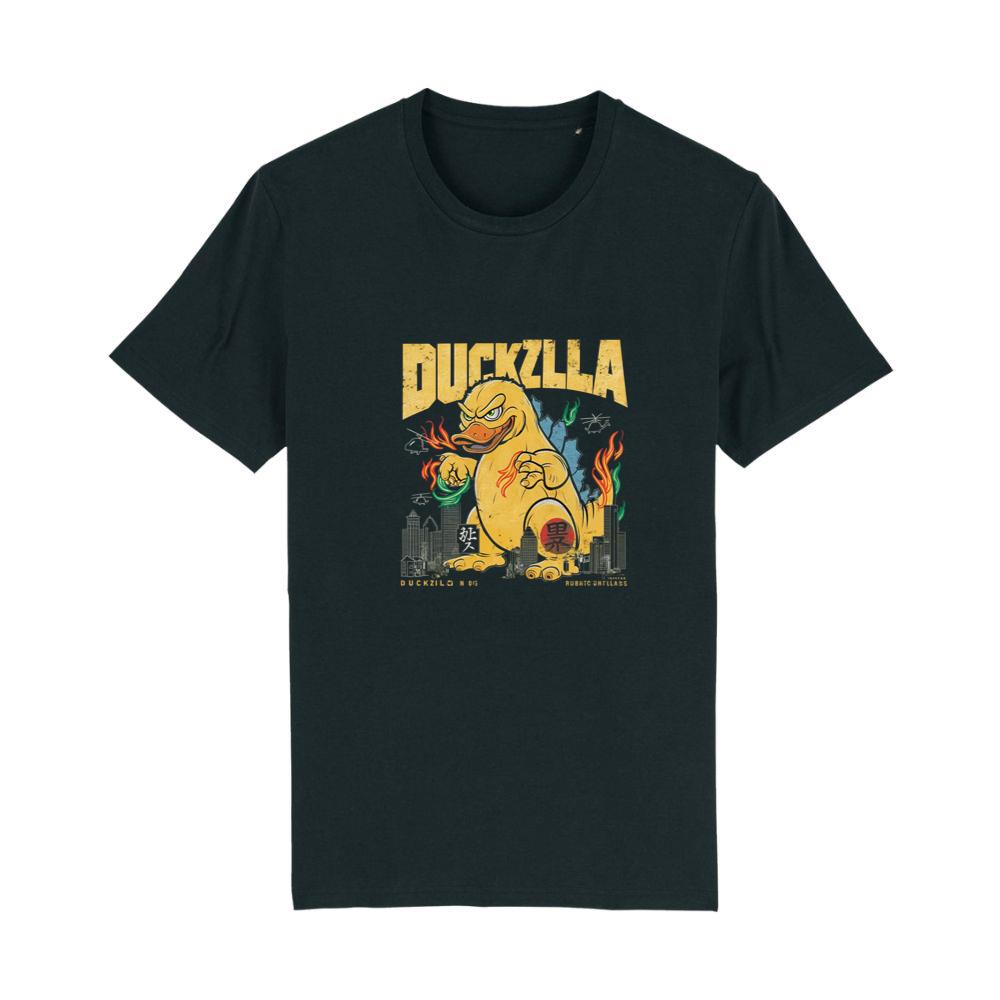 Duckzilla Monster Duck Retro Cartoon Design T-Shirts