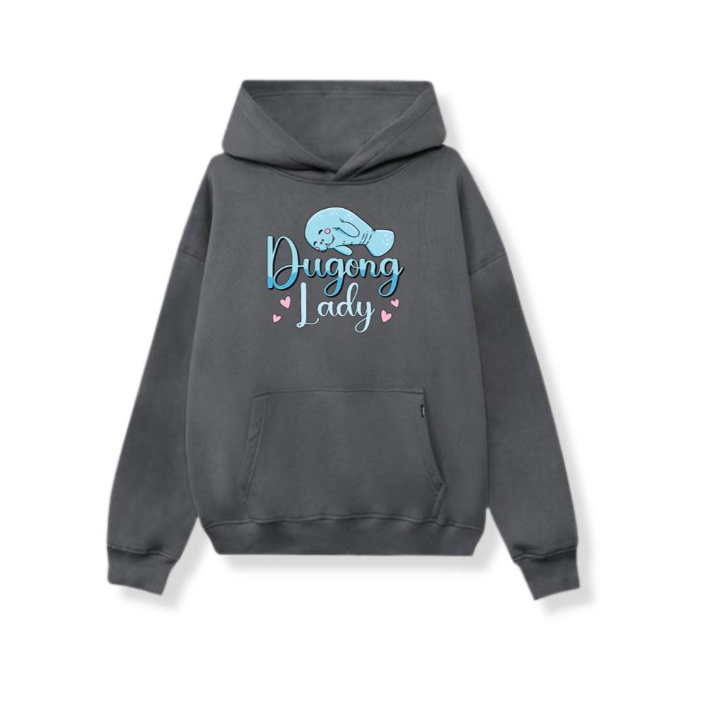 Dugong Lady Marine Animals Sea Creatures Manatee Hoodie