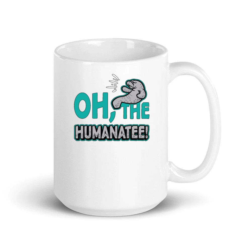 Dugong Oh The Humanatee Marine Animal Manatee Mug
