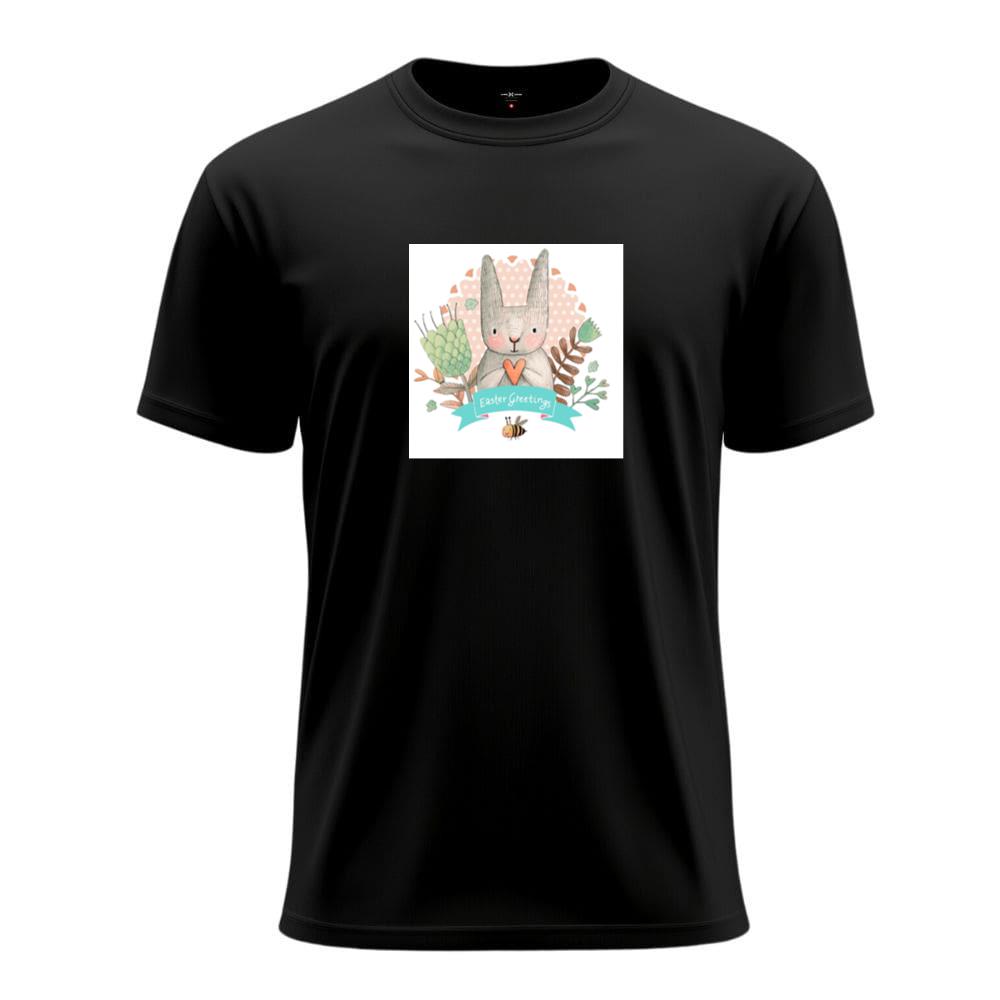 Easter Bunny and Bee Card T-Shirts