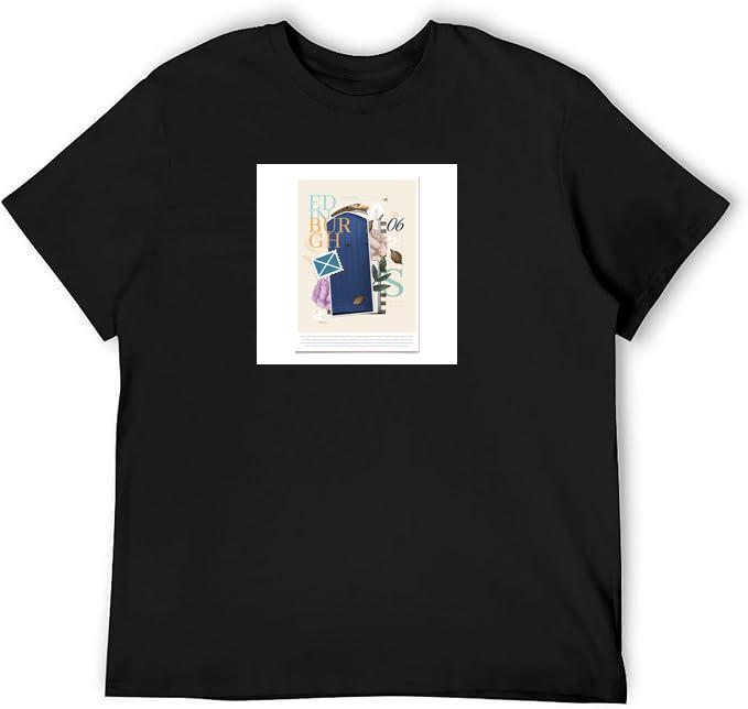 Edinburgh Door Poster T-Shirts