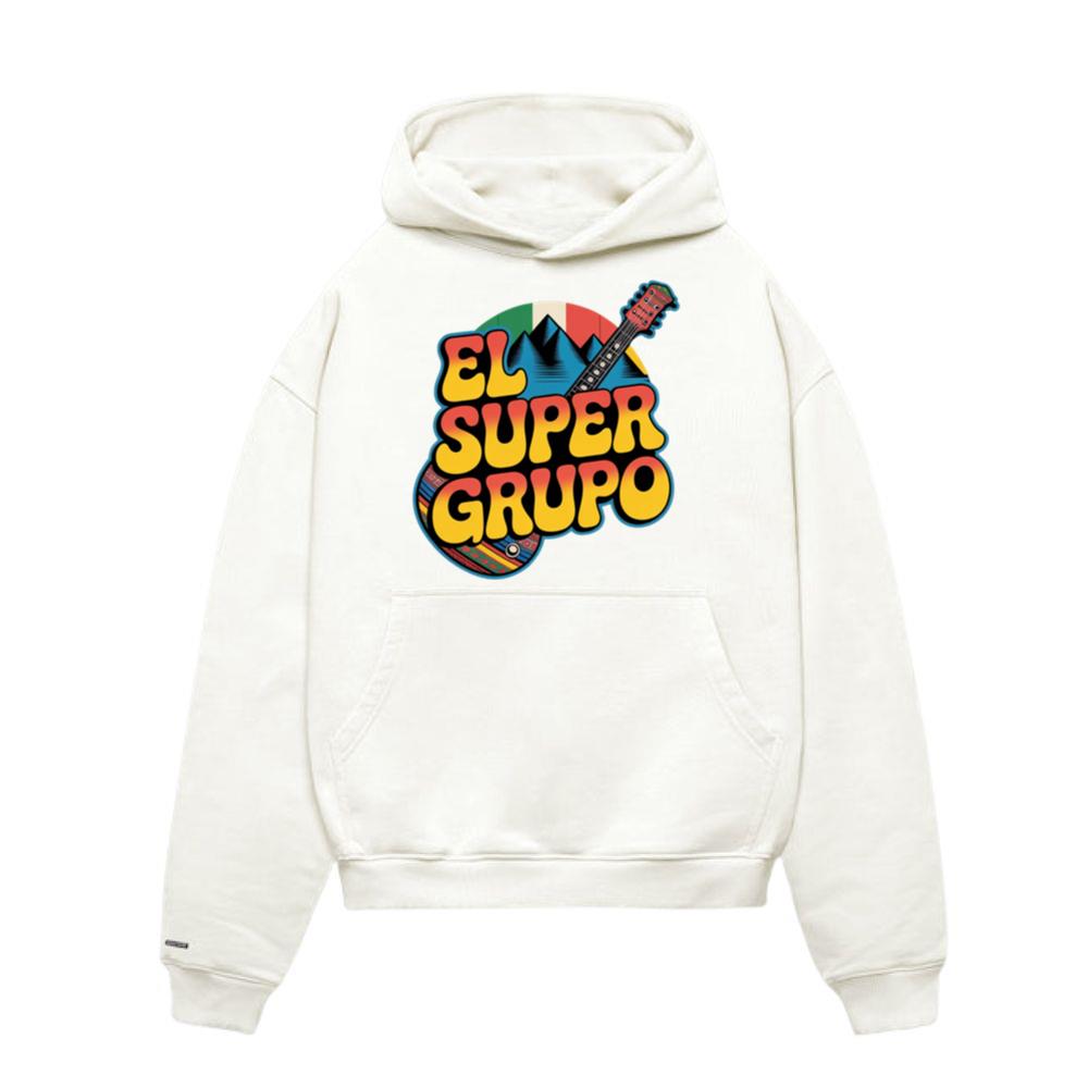 El Super Grupo Guitar Retro Music Band Graphic Hoodies
