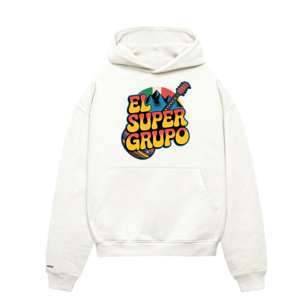 El Super Grupo Guitar Retro Music Band Graphic Hoodies