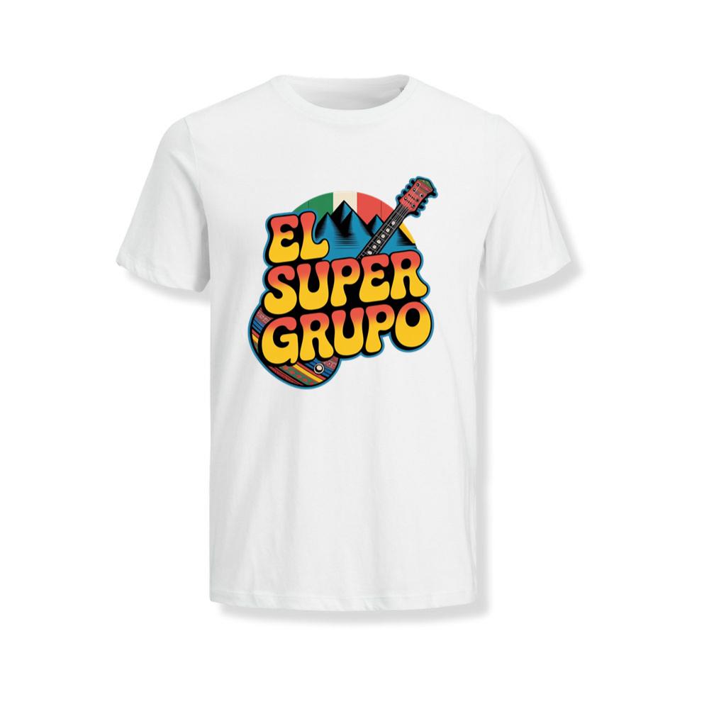El Super Grupo Guitar Retro Music Band Graphic T-Shirts