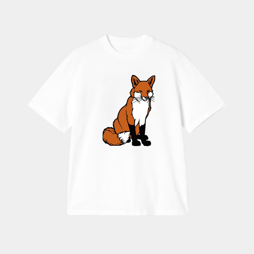 Elegant Sitting Red Fox T-Shirt