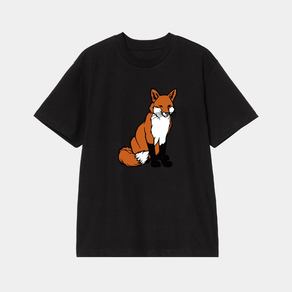 Elegant Sitting Red Fox T-Shirt