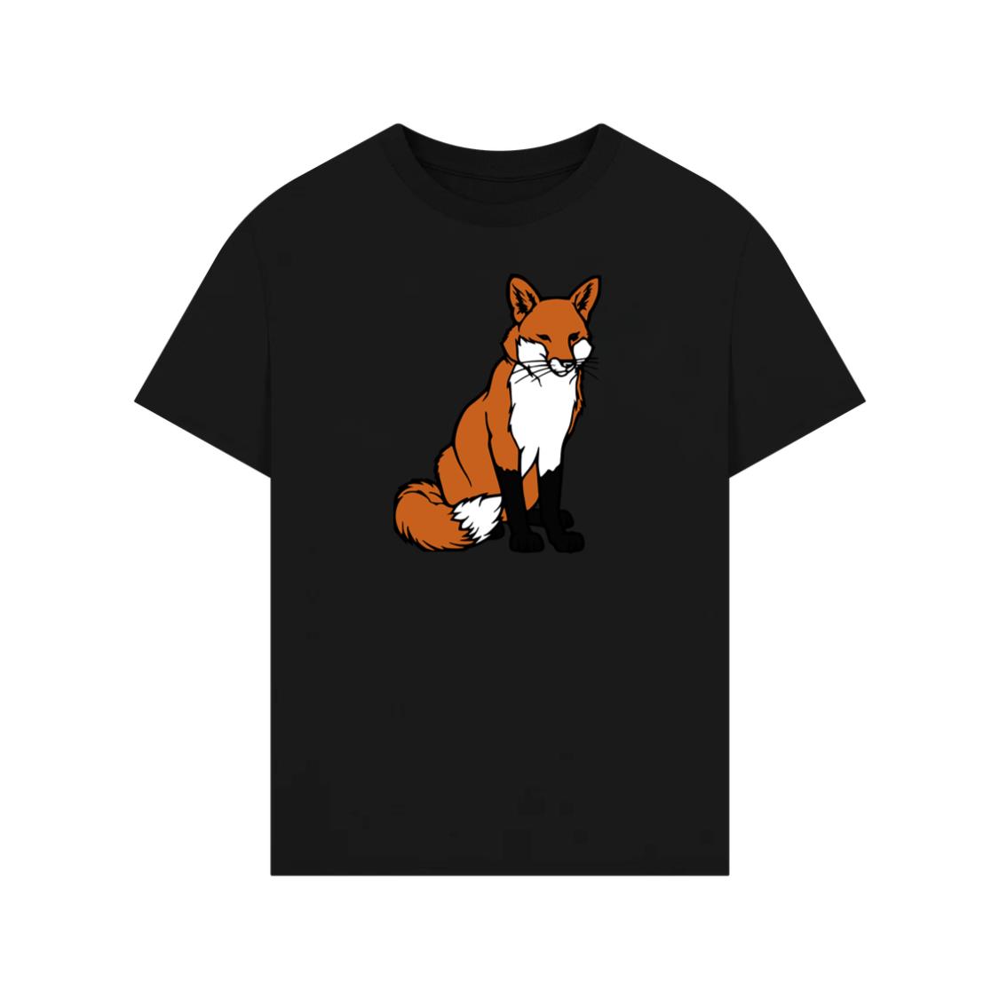 Elegant Sitting Red Fox T-Shirt