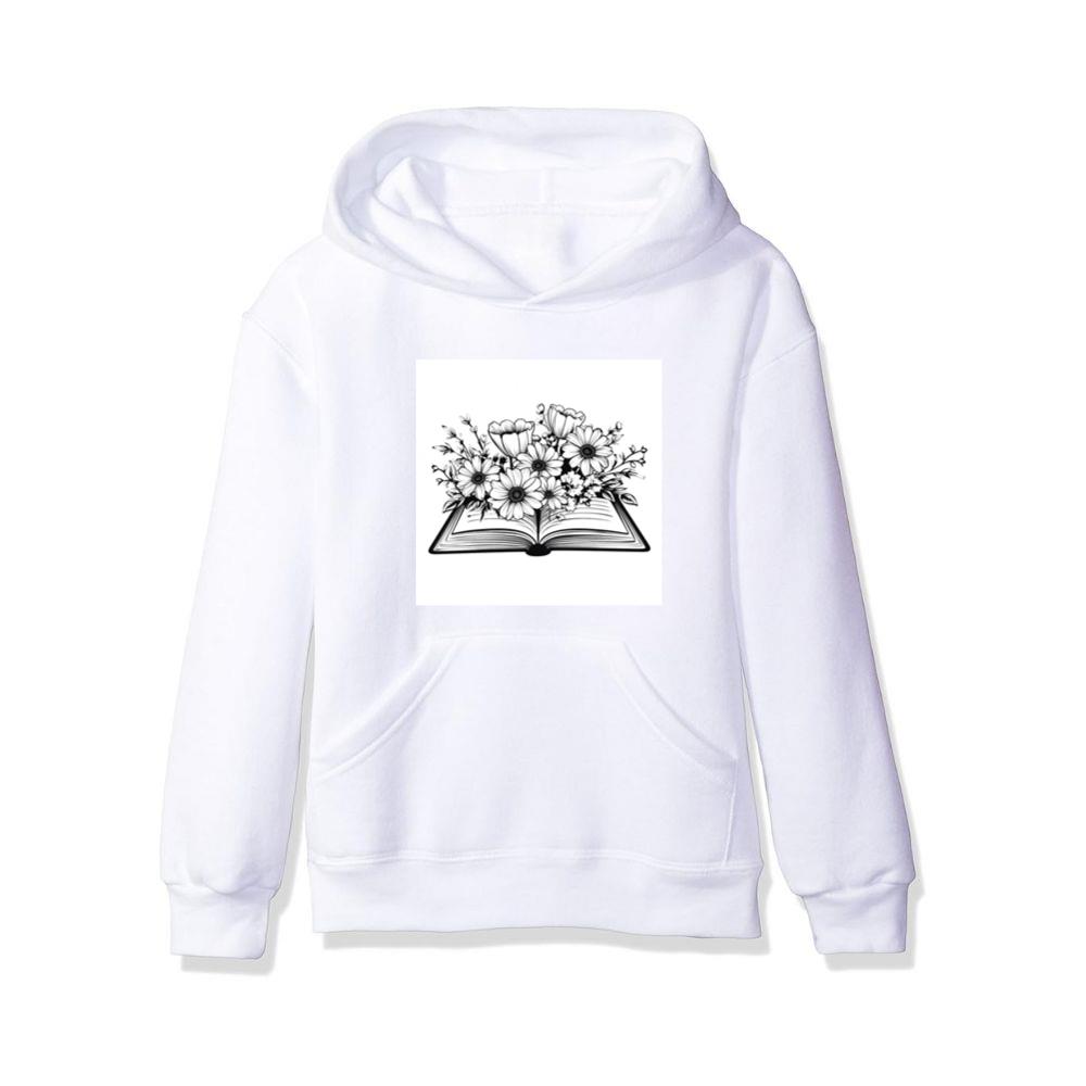 Emphasizes the book as a repository of knowledge and stories Hoodies