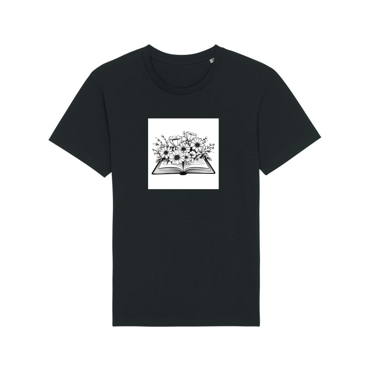 Emphasizes the book as a repository of knowledge and stories T-Shirts