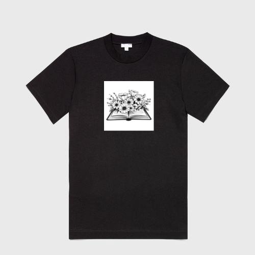 Emphasizes the book as a repository of knowledge and stories T-Shirts