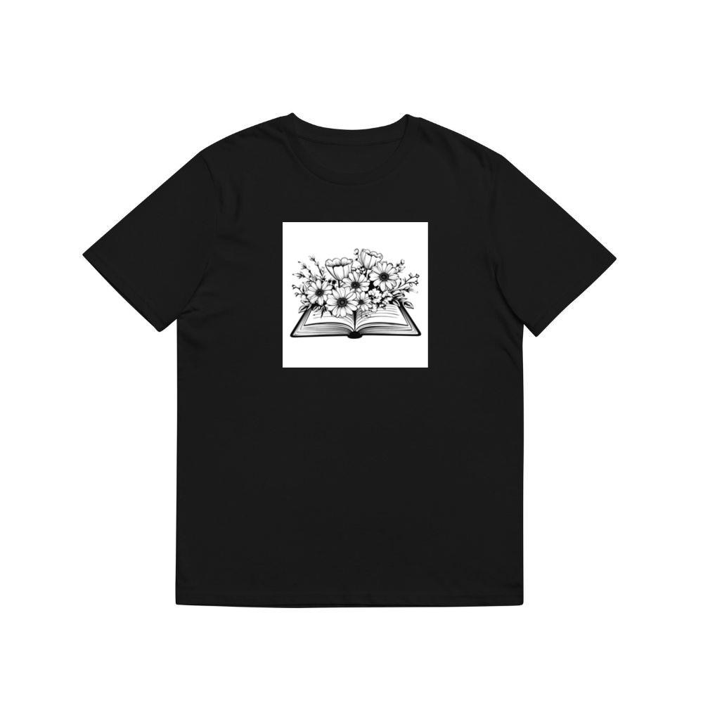 Emphasizes the book as a repository of knowledge and stories T-Shirts