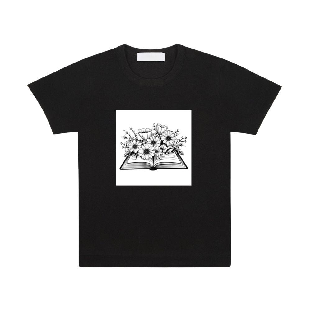Emphasizes the book as a repository of knowledge and stories T-Shirts