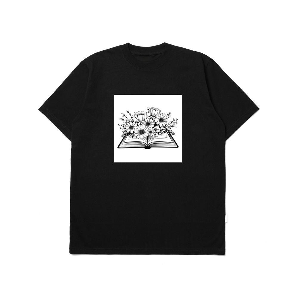 Emphasizes the book as a repository of knowledge and stories T-Shirts