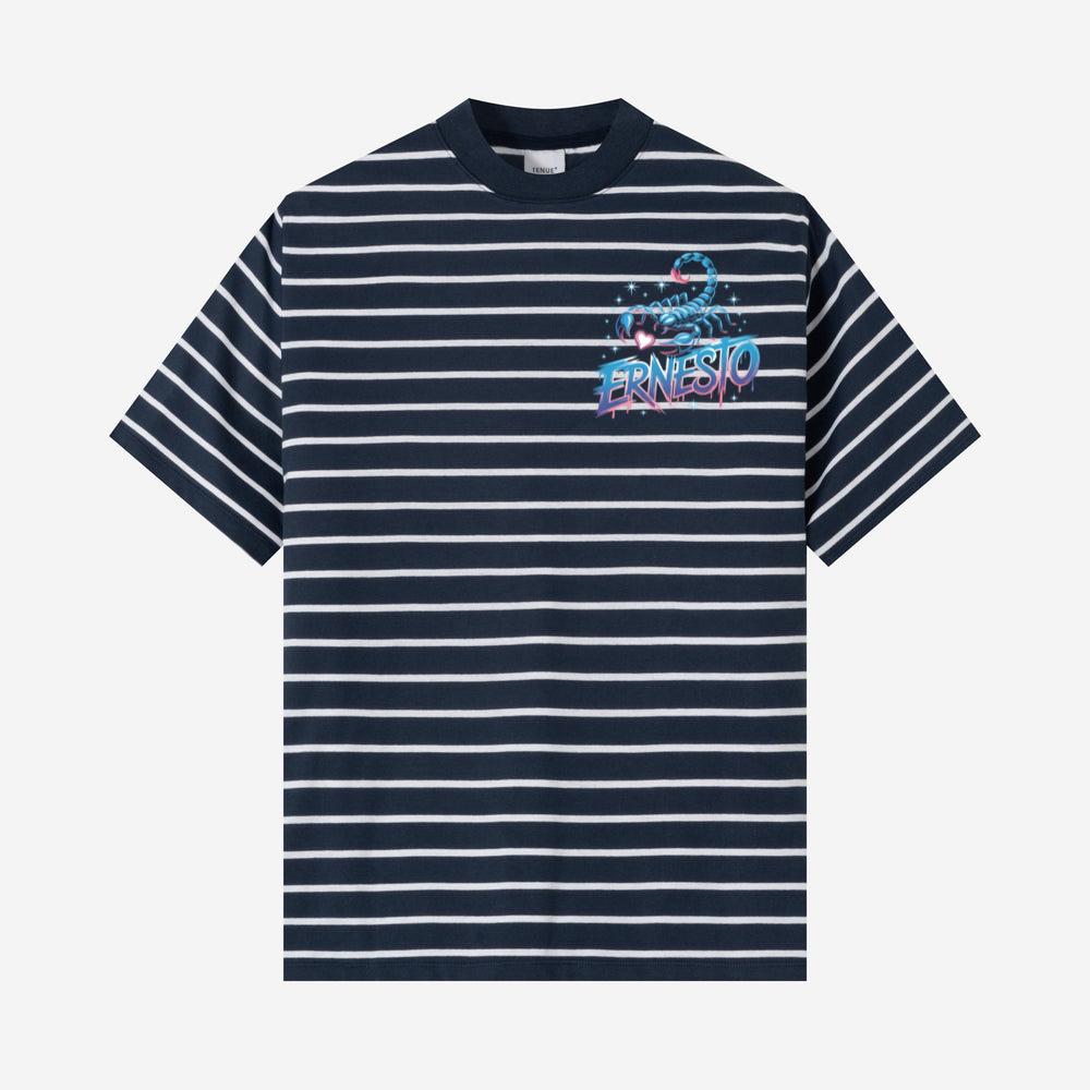 Ernesto Scorpion Neon Retro Horror Style T-Shirts