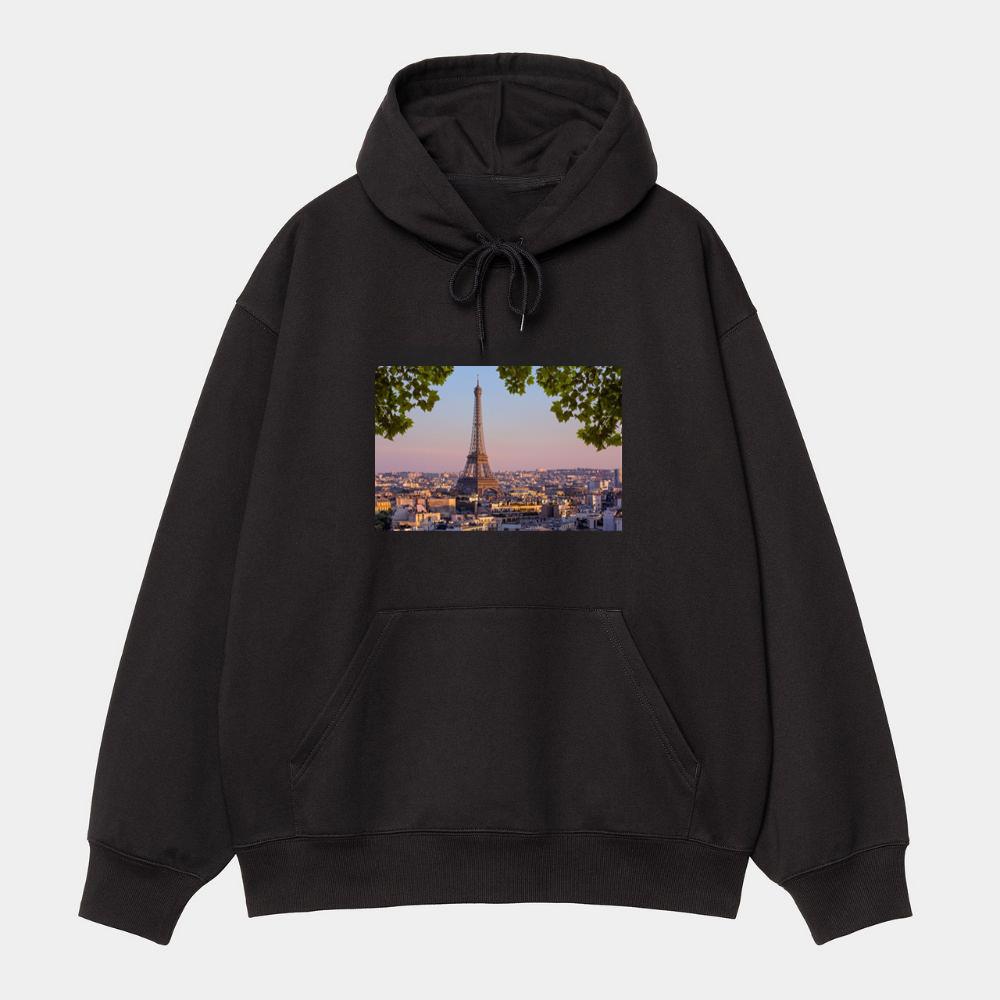 Evening Glow in the City of Love Hoodie