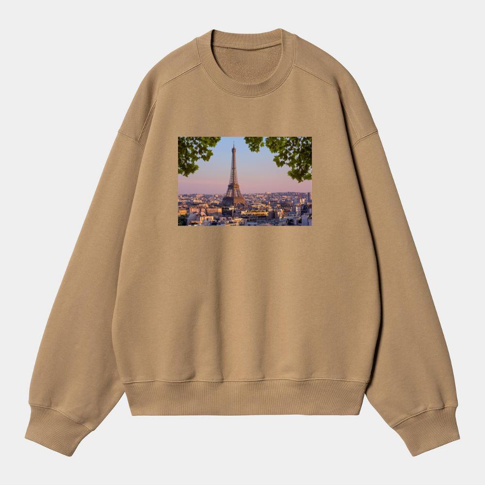 Evening Glow in the City of Love Sweatshirt