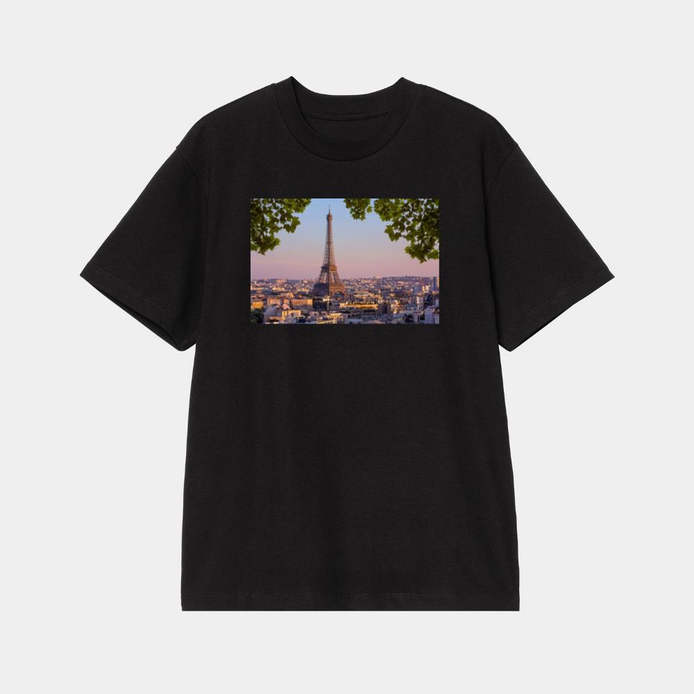 Evening Glow in the City of Love T-Shirt