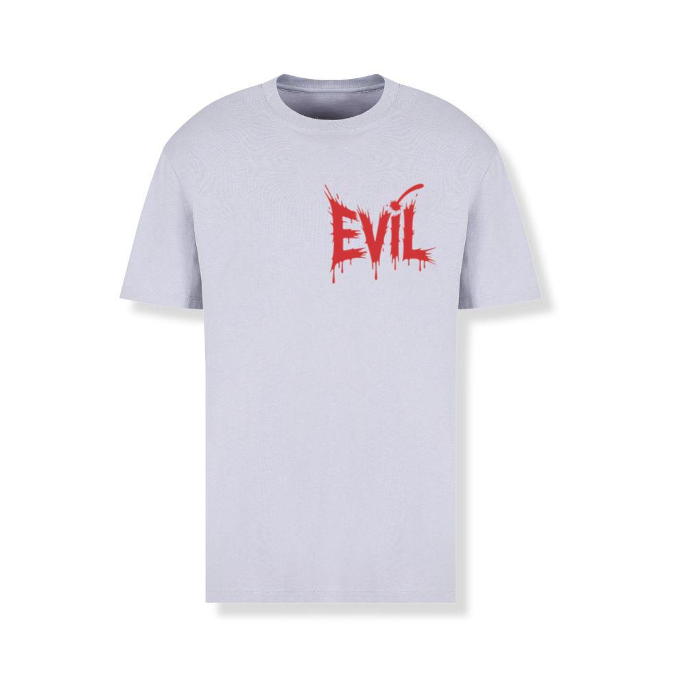 Evil Horror Red Blood Text Graphic T-Shirts - Image 2