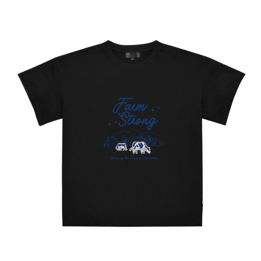 Farm Strong Farming Shirt for Farmers Christmas Unisex Top T-Shirts