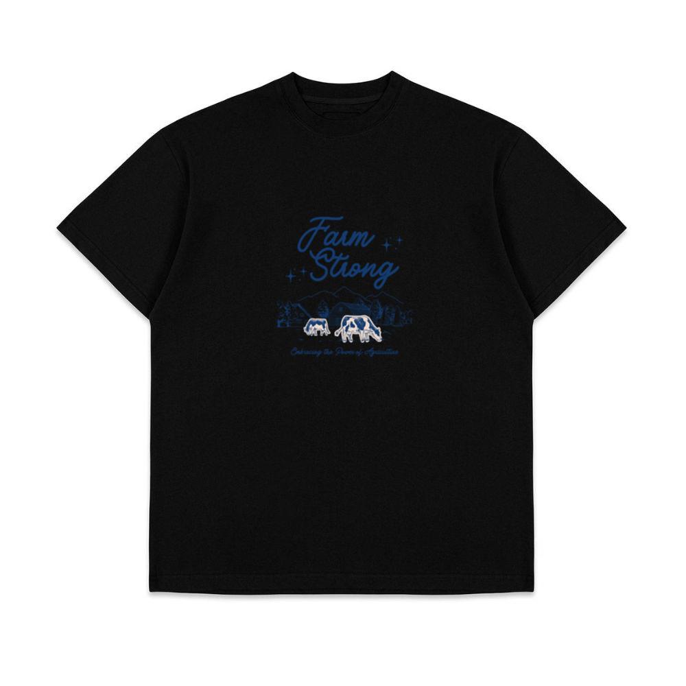 Farm Strong Farming Shirt for Farmers Christmas Unisex Top T-Shirts